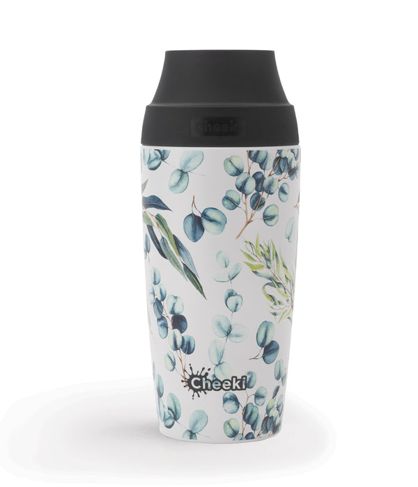 450ml Insulated Coffee Mug - Watercolour