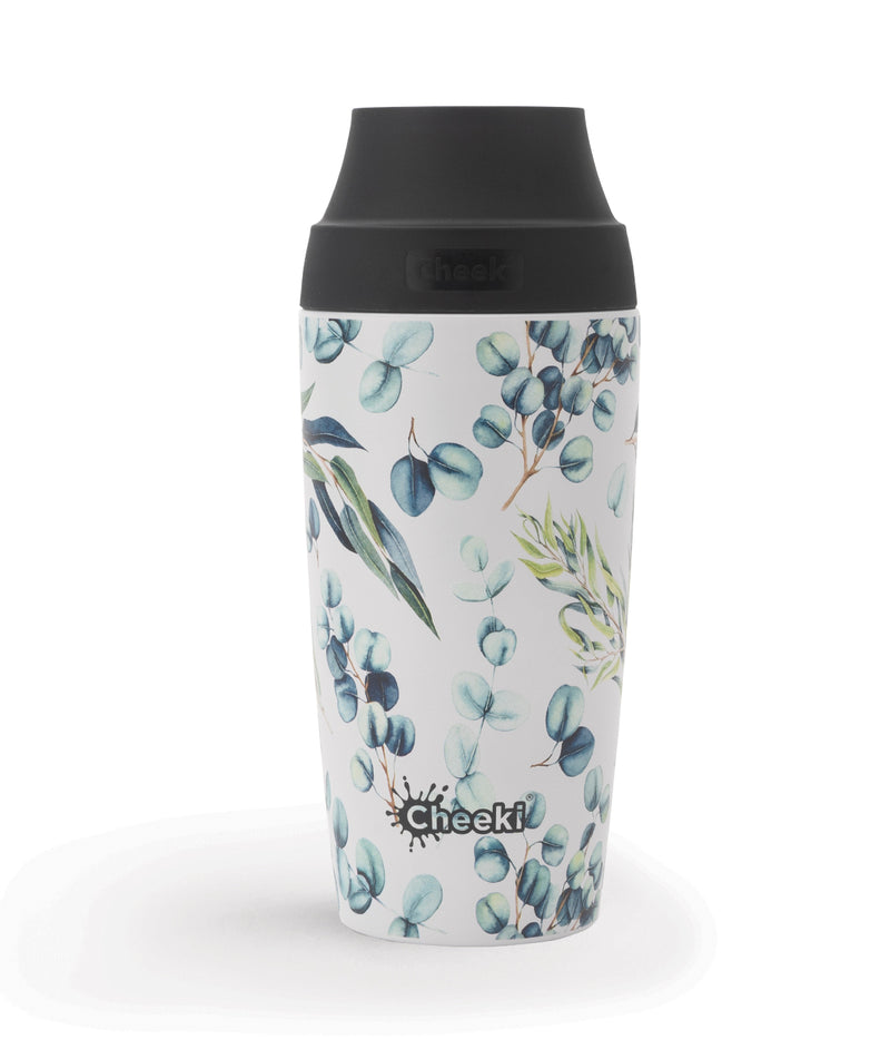 450ml Insulated Coffee Mug - Watercolour