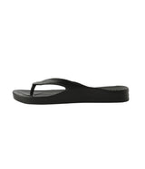 Arch Support Thongs - Black