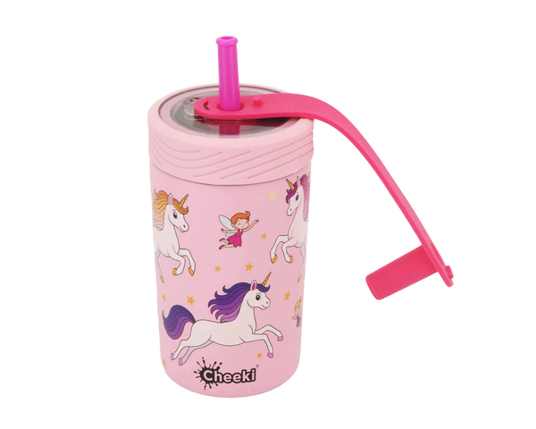 400ml Insulated Sippy Cup - Unicorn