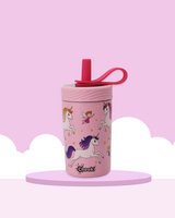400ml Insulated Sippy Cup - Unicorn