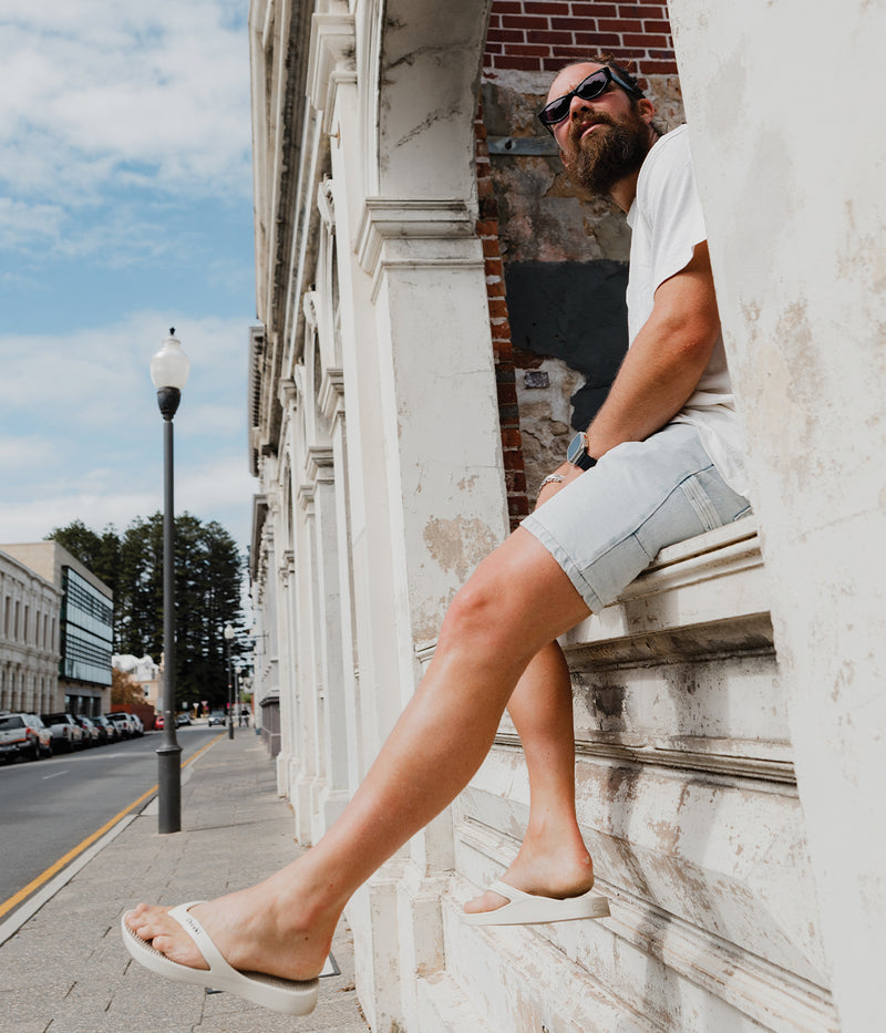 Arch Support Thongs - Sandstone