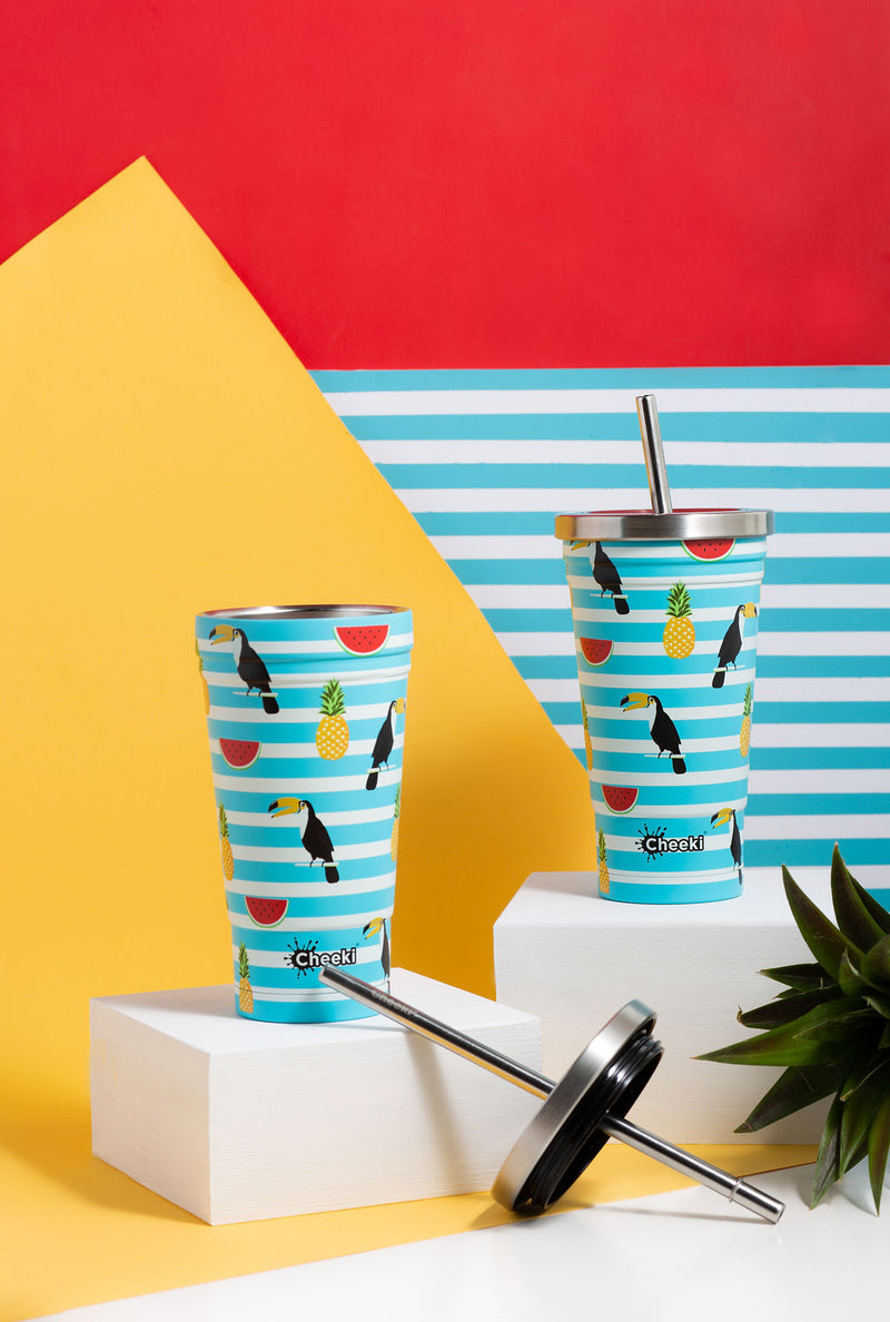 500ml Stainless Steel Insulated Tumbler - Toucan